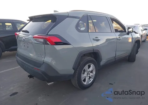 2021 Toyota Rav4 Hybrid Xle из США, поврежденный, VIN 4T3RWRFV2MU045231